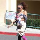 Ashley Moore – Arrives at Pilates Class