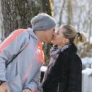 Mario Gómez and Carina Wanzung