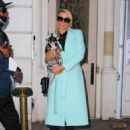 Paris Hilton – leaves her apartment in New York