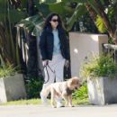 Molly Hurwitz – Spotted walking her dog in Los Angeles