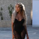 Danni Imbert – TOWIE on the set in Paphos – Cyprus - 454 x 681