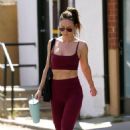 Olivia Wilde – Spotted at the gym in Los Angeles – California