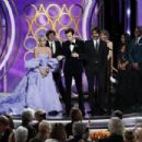 Mark Ronson, Anthony Rossomando, Lady Gaga and Andrew Wyatt At The 76th Golden Globe Awards (2019) - 454 x 303