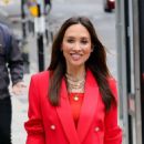 Myleene Klass – In red out and about - 454 x 537