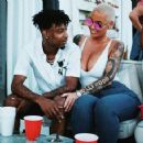 Amber Rose and 21 Savage at a Day Party in Los Angeles, California - June 22, 2017