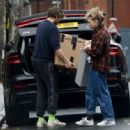 Imogen Poots – With James Norton shopping candids in London - 454 x 333