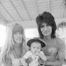 Ron Wood and Krissy Wood