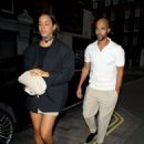 Rochelle Humes – Arriving at the Chiltern Firehouse in London - 454 x 622