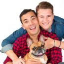 Conrad Ricamora, Joshua Cockream and Wilbur photographed by Charlie Nunn Photography (September 2018) - 454 x 454
