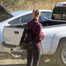 Amber Heard – Spotted on a hike in Los Angeles