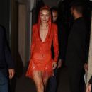 Gigi Hadid – Versace after the show during the Milan Fashion Week Womenswear SS 2023