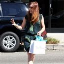 'How I Met Your Mother' actress Alyson Hannigan does some shopping on Robertson Blvd in Los Angeles, California on September 3, 2013