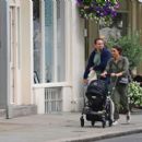 Christine Lampard – Spotted on a stroll through Chelsea - 454 x 396