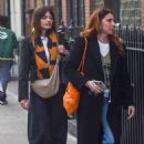 Emma Mackey – Spotted out with friends in London’s Soho - 454 x 689