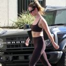 Olivia Wilde – Departing the gym
