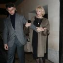 Courtney Love – Celebrating her winnings at the races at Maison Estelle Private members club - 454 x 592