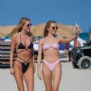 Deimante Guobyte – With Johanna Thuringer in a bikini enjoyed the sunny weather in Florida - 454 x 681