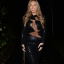 Lexy Clarson – With Chyna Ellis night out in London