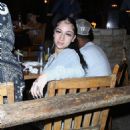 Danielle Bregoli with her boyfriend at Saddle Ranch in West Hollywood