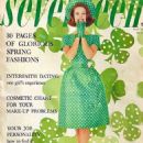 Susan Van Wyck - Seventeen Magazine Cover [United States] (March 1961)