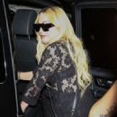 Madonna Leaves MJ The Musical on Broadway in New York