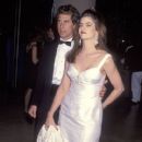Kirstie Alley and Parker Stevenson - The 49th Annual Golden Globe Awards - Arrivals (1992) - 410 x 612
