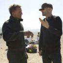 Daniel Craig and Director Marc Forster on the set of Metro-Goldwyn-Mayer Pictures/Columbia Pictures/EON Productions’ action adventure QUANTUM OF SOLACE. Photo credit: Karen Ballard. © 2008 Danjaq, LLC, United Artists Corporation, Columbia Pictures I - 454 x 331