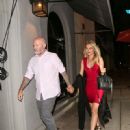 Fred Durst and Kseniya Beryazina are seen in Los Angeles, California on Sept. 6, 2017