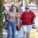 Kristen Bell – With her mom ahead of Mother’s Day celebrations in Los Feliz