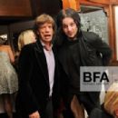Mick Jagger & L'Wren Scott at CHANEL and CHARLES FINCH Host a Pre-Oscar Dinner Celebrating Fashion and Film, in Madeo Restaurant, Beverly Hills, Los Angeles - 27 Feb 2011 - 454 x 302