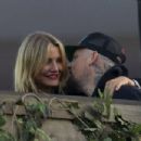 Cameron Diaz – With Benji Madden at Adele concert in London - 454 x 303