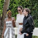 Angelina Jolie attends Labor Day with Daughters party in Santa Monica (September 02, 2019) - 454 x 666