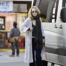 Suki Waterhouse &#8211; Seen after set of &#8216;Daisy Jones and The Six&#8217; in Los Angeles