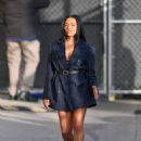 Ariana DeBose – Seen at Jimmy Kimmel Live in Hollywood - 454 x 636