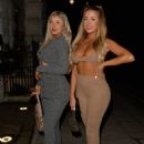 Jess Gale – With Eve Gale and Diana seen at Bagatelle in Mayfair in London - 454 x 616