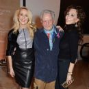 Jerry Hall, David Bailey and Marie Helvin attend a private view of Bailey's Stardust, a exhibition of images by David Bailey supported by Hugo Boss, at the National Portrait Gallery - 454 x 677