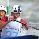 Olympic canoeists for Japan