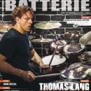 Thomas Lang - Batterie Magazine Cover [France] (January 2017)