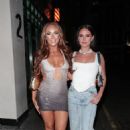 Demi Jones – With Olivia Hawkins Seen at Mano in London - 454 x 681