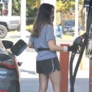 Alison Brie – Pumping gas in Los Feliz - 454 x 681