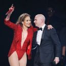 Jennifer Lopez and Pitbull -   2014 American Music Awards - Roaming Show - 454 x 555