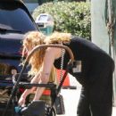 Rumer Willis – Takes her baby out in West Hollywood