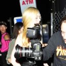 Elle Fanning – Arrives at Fonda Theater to see Paris Hilton in concert in LA