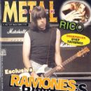 Marky Ramone - Metal Shock Magazine Cover [Italy] (October 2004)