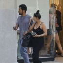 Shay Mitchell and Matte Babel – Arriving at Barcelona Airport