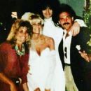 Tommy Lee and Heather Locklear during their wedding at the Santa Barbara Biltmore, Santa Barbara, California, May 10, 1986