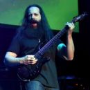 John Petrucci performs as part of the G3 concert tour at Brooklyn Bowl Las Vegas at The Linq Promenade on January 17, 2018 in Las Vegas, Nevada - 454 x 544