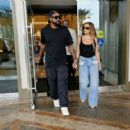 Larsa Pippen – With Marcus Jordan heads to watch Raiders play against the NY Giants in Las Vegas