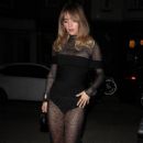 Suki Waterhouse – Arriving at the Elle Style Awards in a black attire in London - 454 x 681