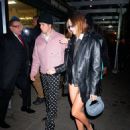Hailey Bieber – With Justin Heads out for dinner in New York